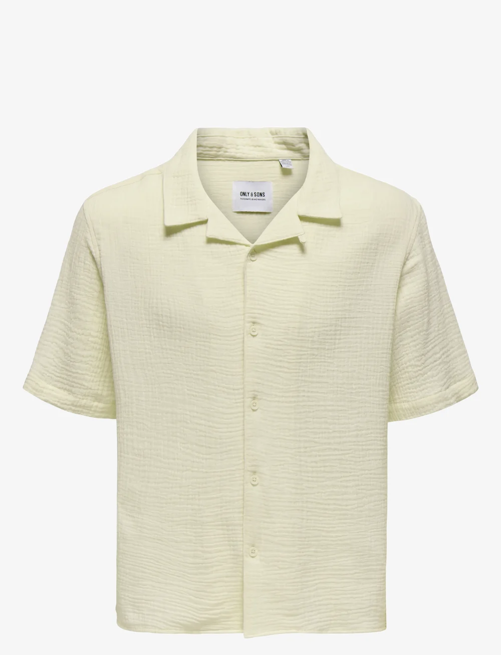 ONLY & SONS - ONSKYLE 0158 SS SHIRT - kortärmade skjortor - egret - 1
