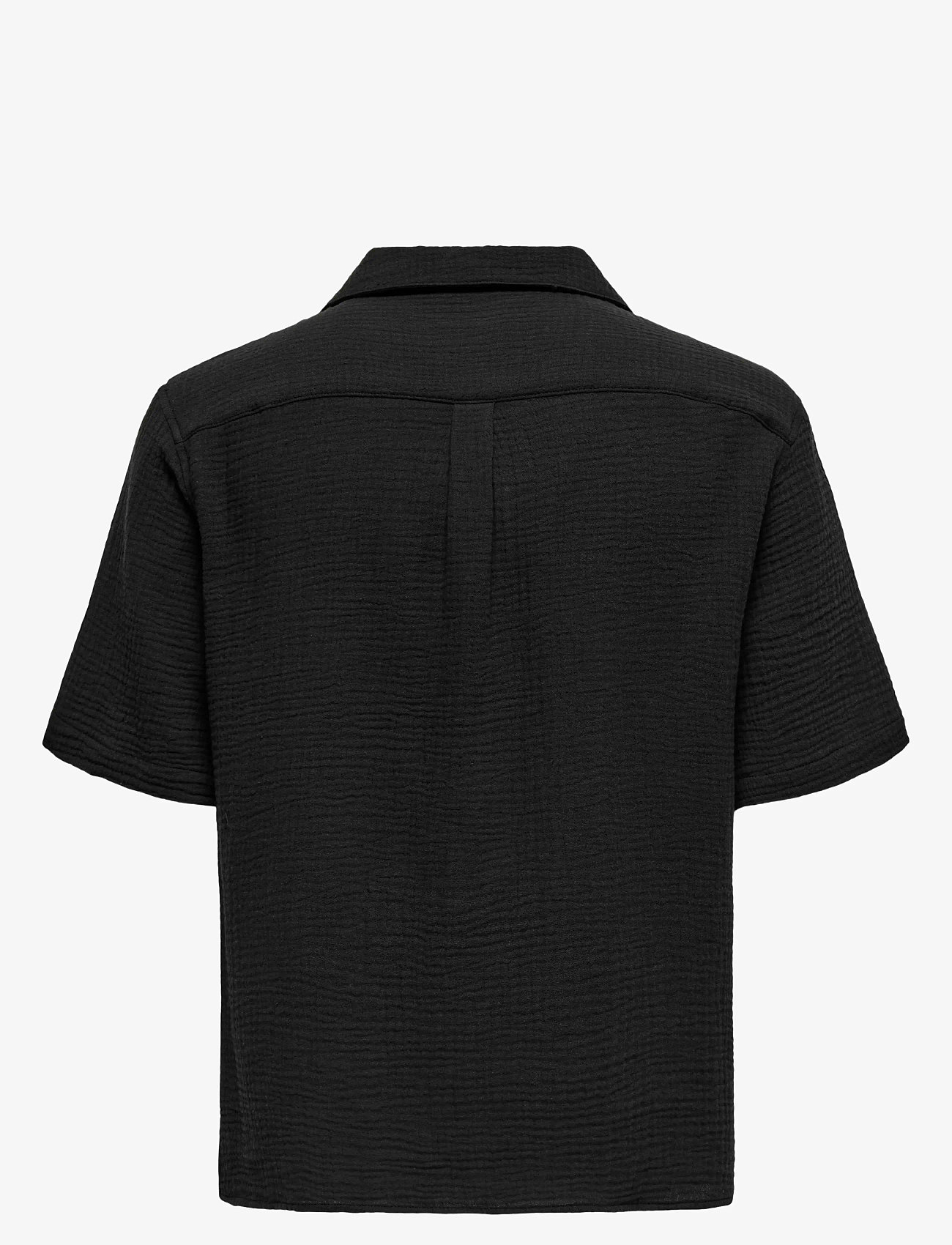ONLY & SONS - ONSKYLE 0158 SS SHIRT - laveste priser - jet black - 2