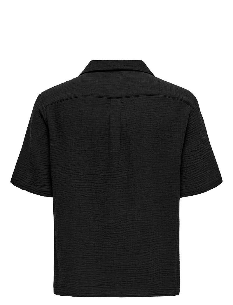 ONLY & SONS - ONSKYLE 0158 SS SHIRT - kortærmede skjorter - jet black - 2