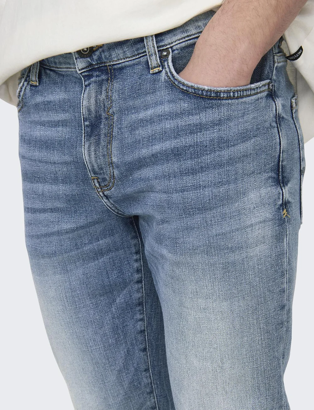 ONLY & SONS - ONSLOOM SLIM JAX LB 9240 A14 DNM NOOS - slim jeans - light blue denim - 4