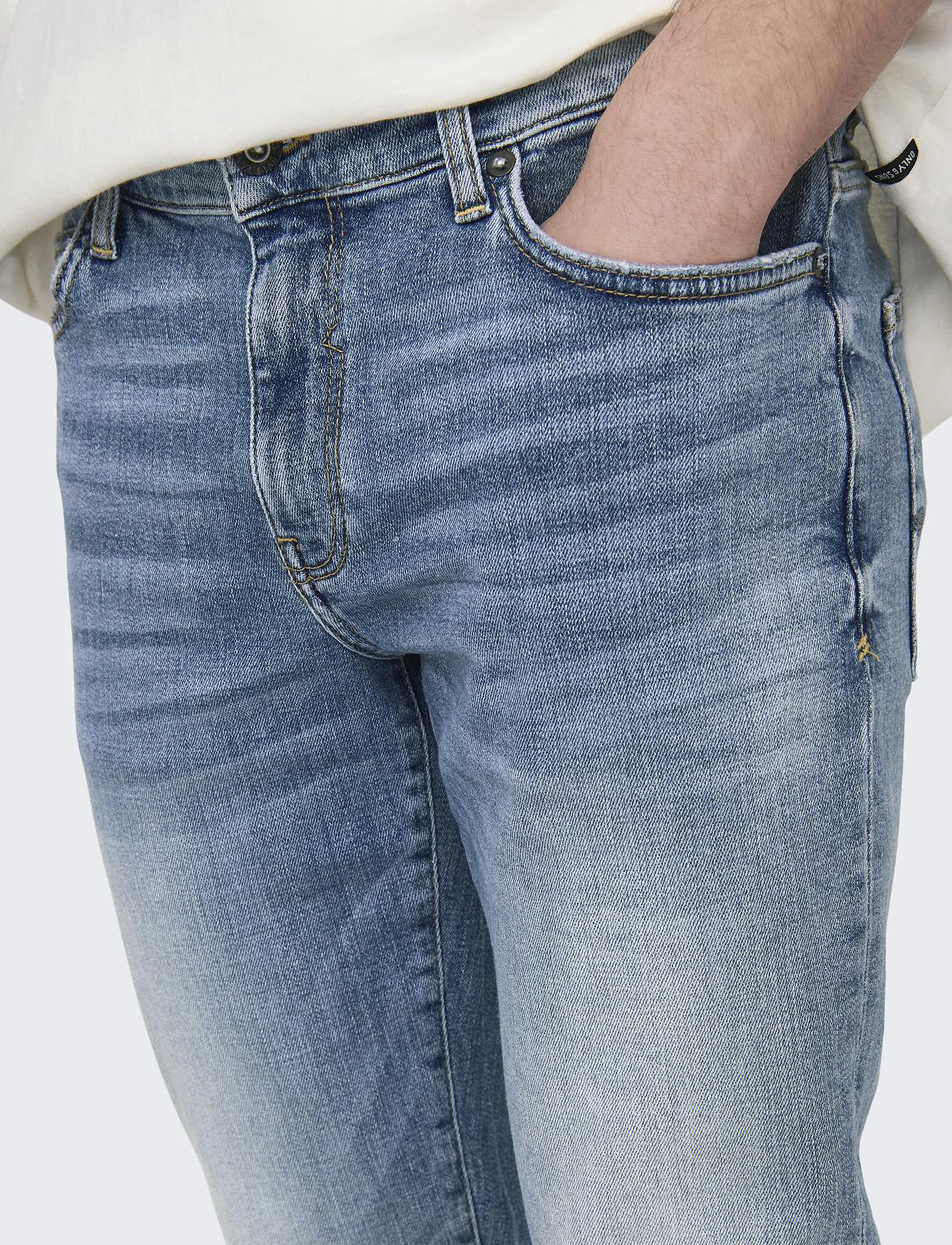 ONLY & SONS - ONSLOOM SLIM JAX LB 9240 A14 DNM NOOS - light blue denim - 4