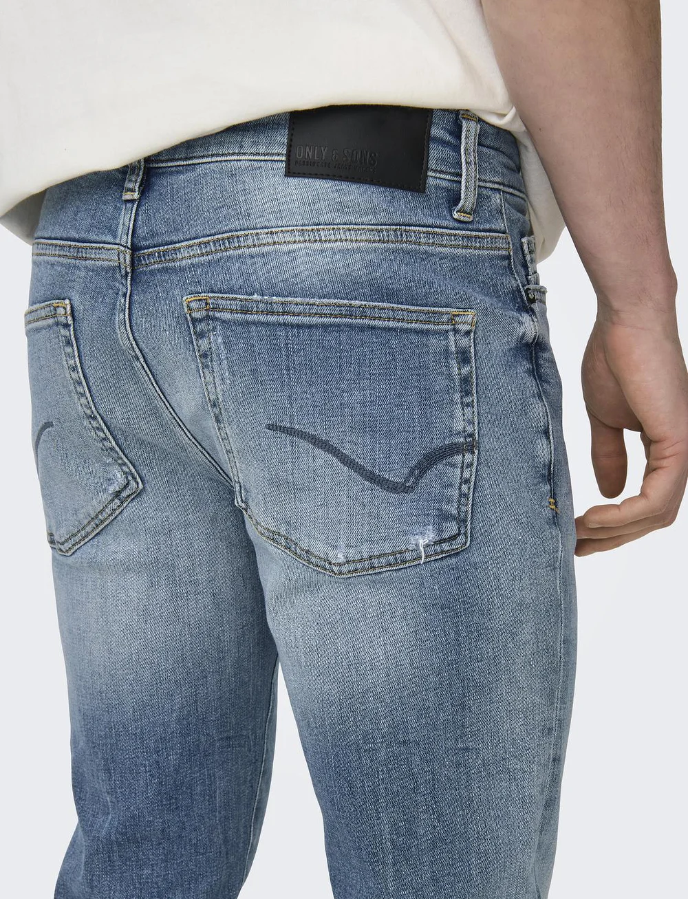 ONLY & SONS - ONSLOOM SLIM JAX LB 9240 A14 DNM NOOS - slim jeans - light blue denim - 5