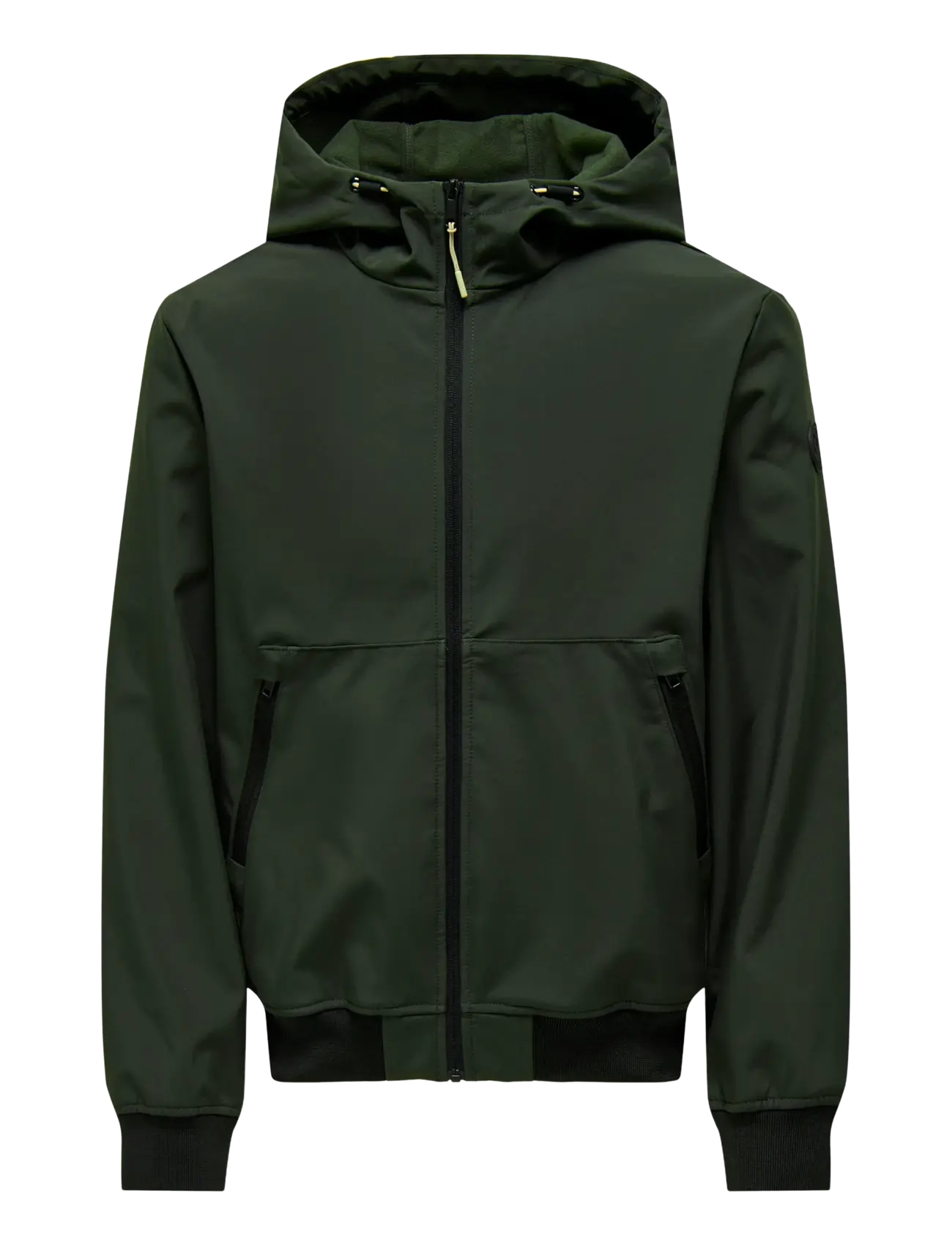 ONSBOWIE SOFTSHELL BOMBER NOOS - PEAT