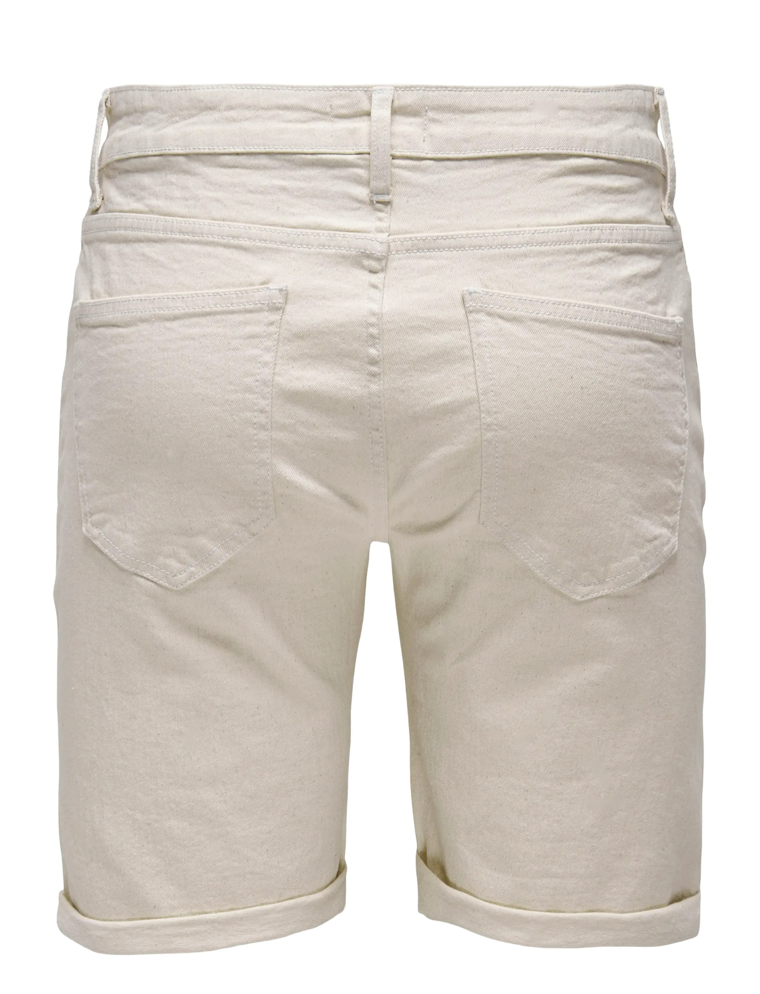 ONLY & SONS - ONSPLY ECRU 9296 AZG DNM SHORTS - džinsiniai šortai - ecru - 2