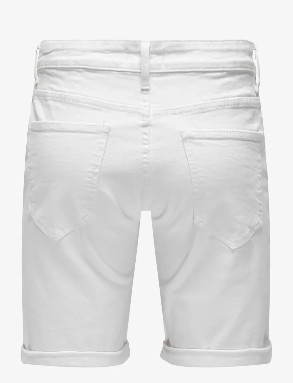 ONLY & SONS - ONSPLY WHITE 9297 AZG DNM SHORTS NOOS - jorts - white - 2