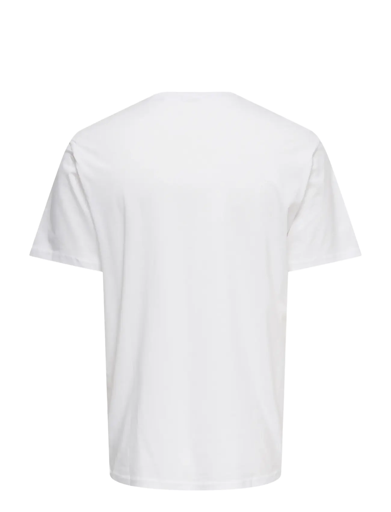 ONLY & SONS - ONSMAGDY LIFE REG PHOTOPRINT SS TEE - kortärmade t-shirts - bright white - 1