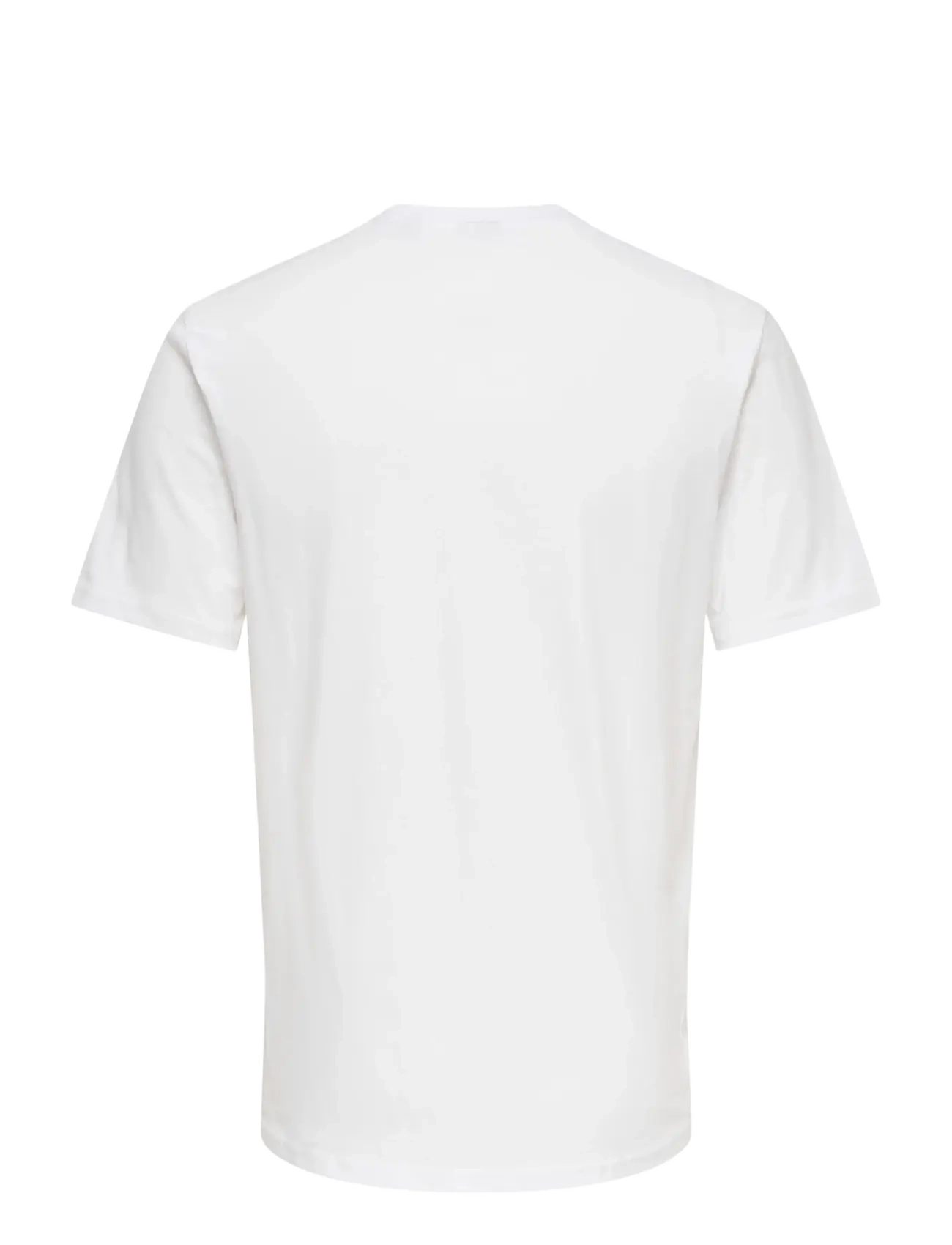 ONLY & SONS - ONSMAGDY LIFE REG PHOTOPRINT SS TEE - kortærmede t-shirts - bright white - 1