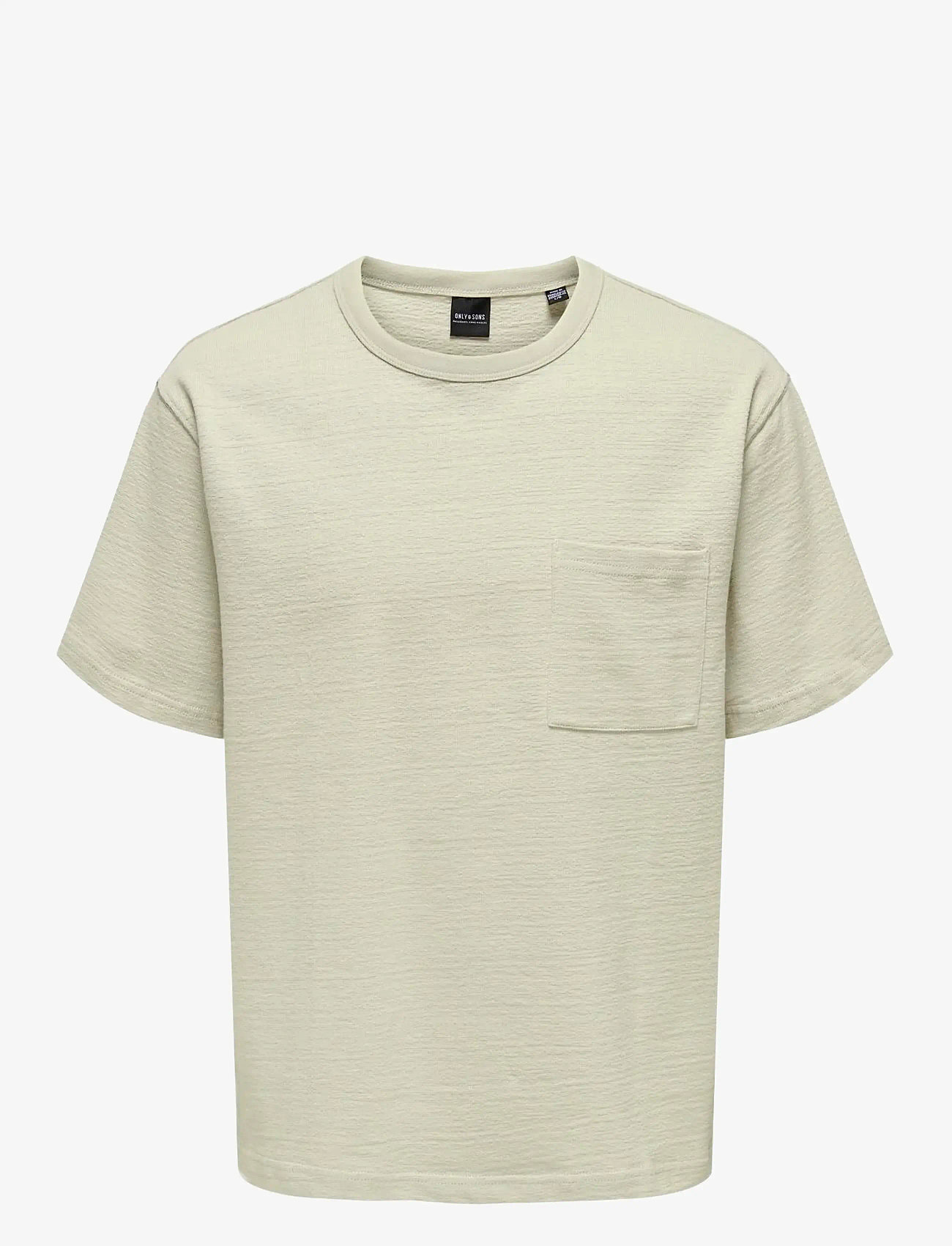 ONLY & SONS - ONSKANE RLX DESIGN TERRY SS TEE - kortärmade t-shirts - silver lining - 0