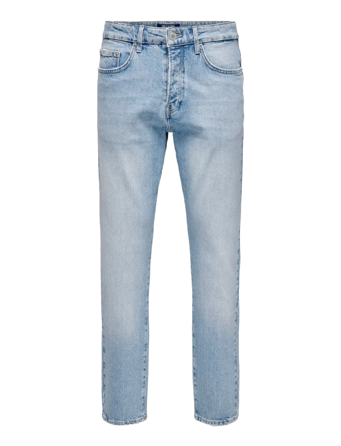 ONLY & SONS Onsyoke Tapered Lb 9684 Dot Dnm Noos Blau - 34x32 - Herren