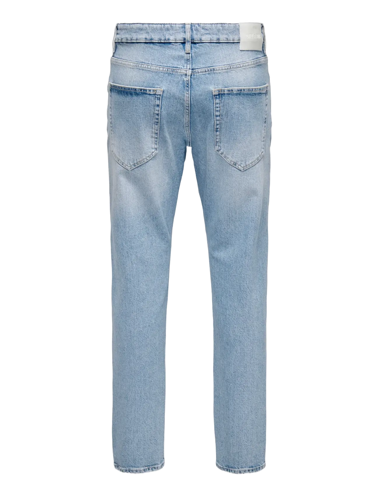 ONLY & SONS - ONSYOKE TAPERED LB 9684 DOT DNM NOOS - tapered jeans - light blue denim - 2