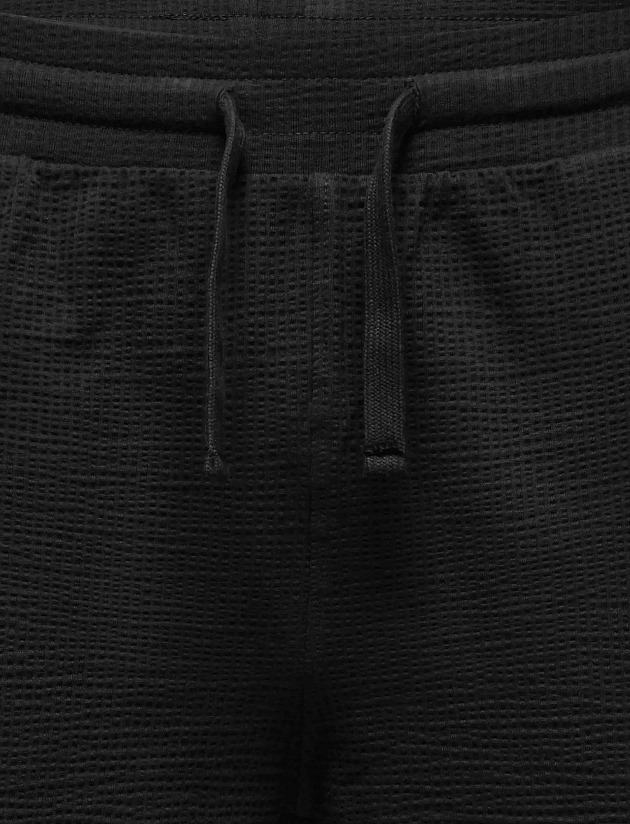ONLY & SONS - ONSKIAN LIFE REG SEERSUCKER SHORTS NOOS - kasdienio stiliaus šortai - black - 2