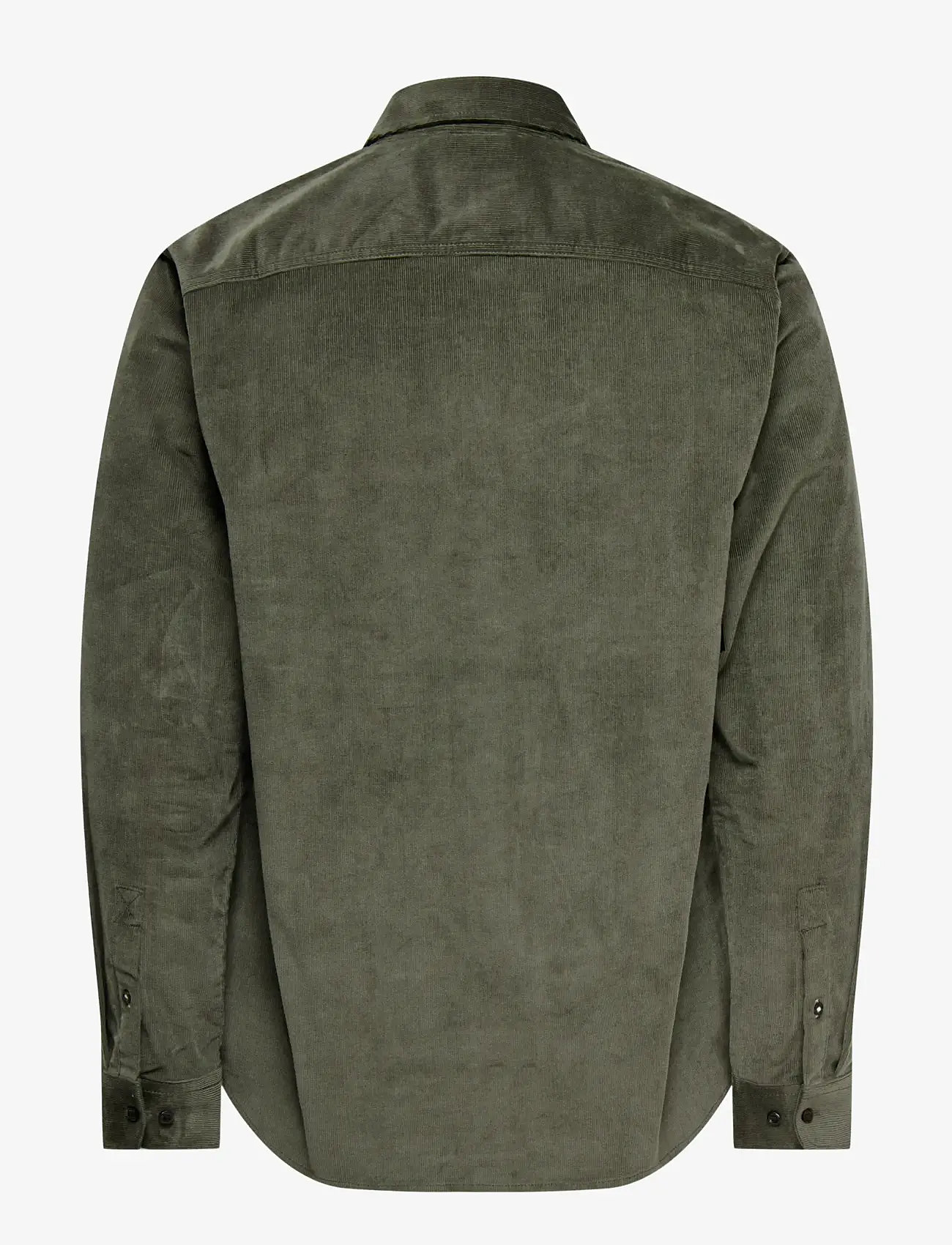 ONLY & SONS - ONSMICHAEL 18W REG CORD STRETCH LS NOOS - cordhemden - castor gray - 2