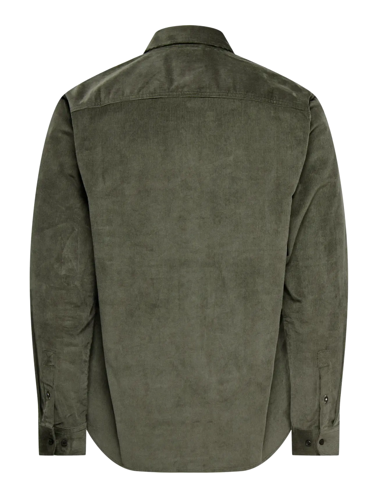 ONLY & SONS - ONSMICHAEL 18W REG CORD STRETCH LS NOOS - kordfløyelsskjorter - castor gray - 2