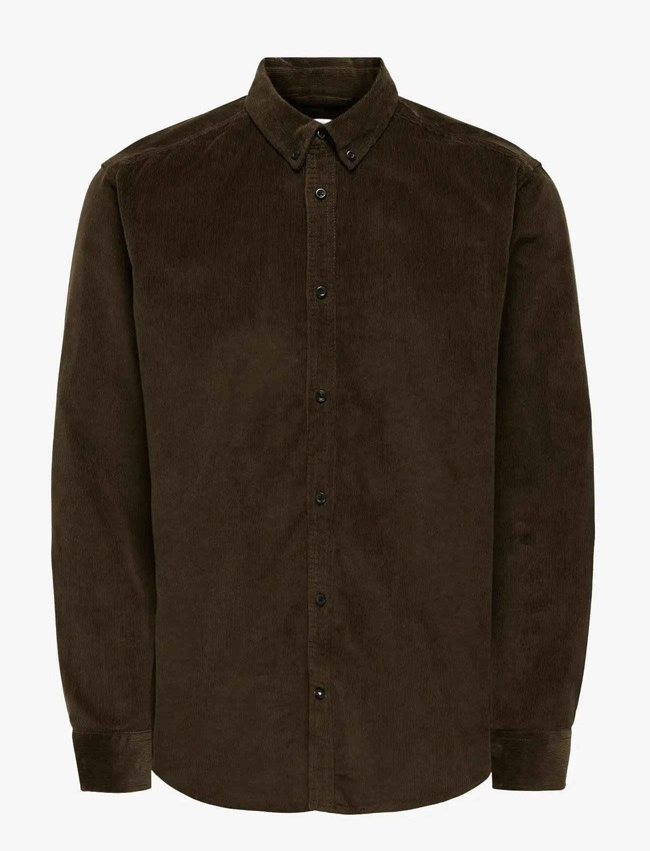 ONLY & SONS - ONSMICHAEL 18W REG CORD STRETCH LS NOOS - fløjlsskjorter - demitasse - 0