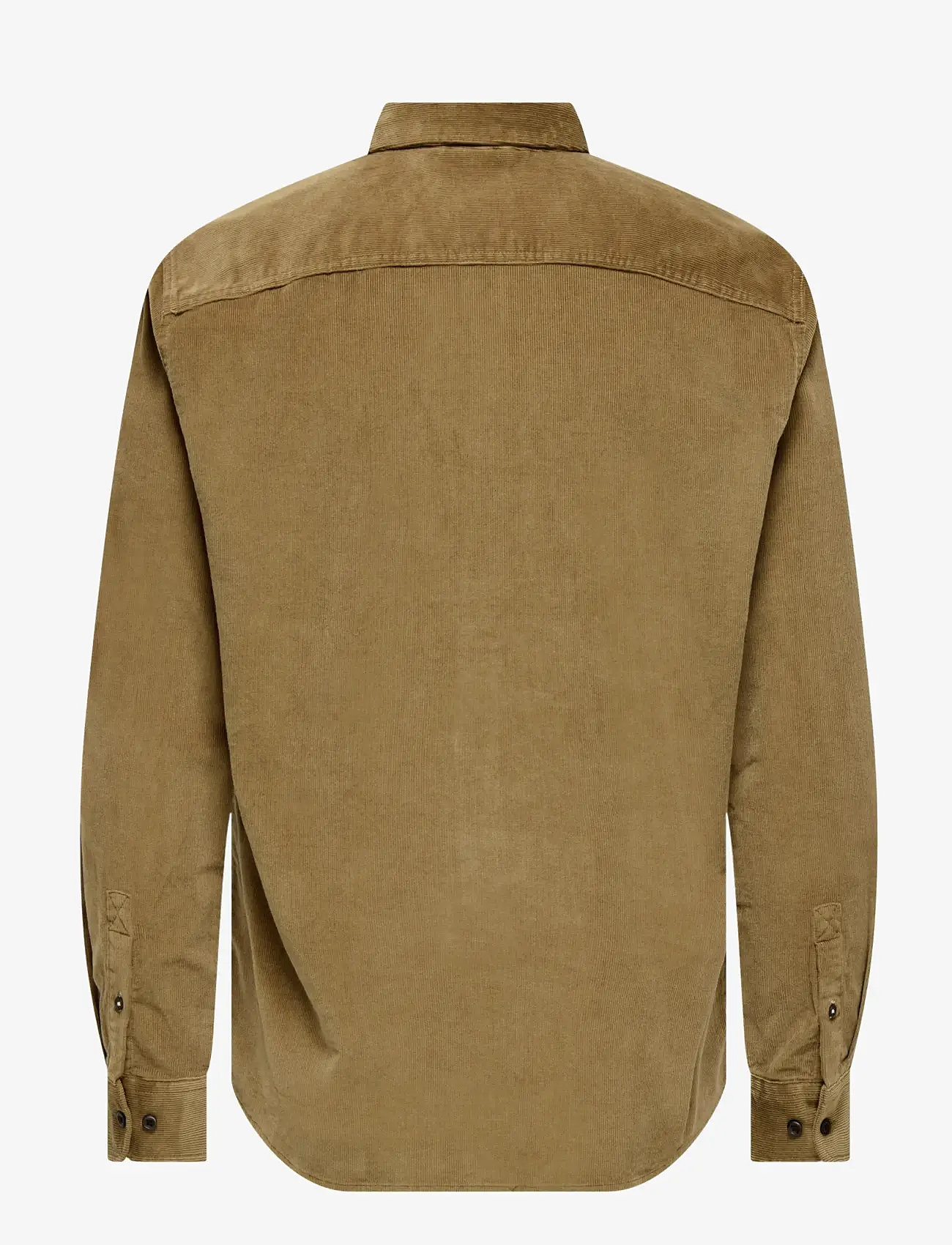 ONLY & SONS - ONSMICHAEL 18W REG CORD STRETCH LS NOOS - fløjlsskjorter - otter - 1