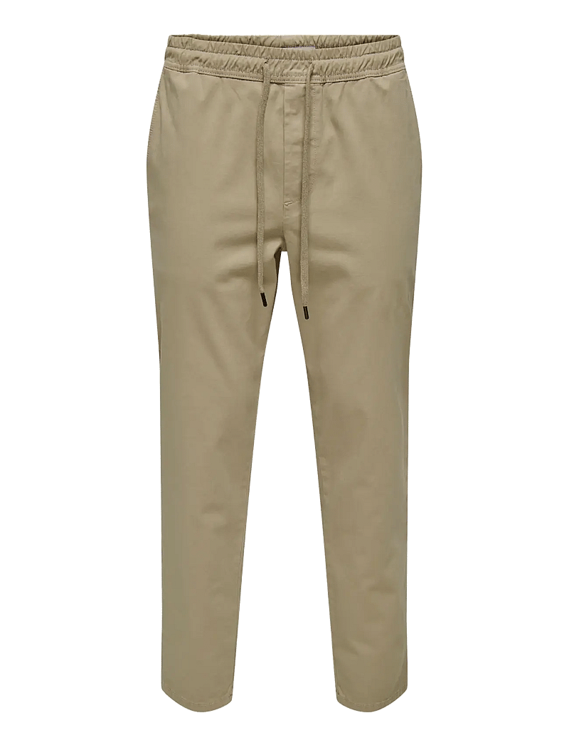 ONLY & SONS - ONSLINUS TAPER 0183 PANT NOOS - pantalons décontractés - coriander - 1