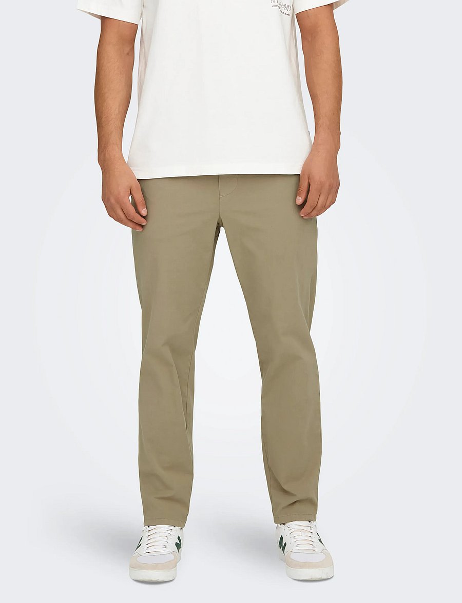 ONLY & SONS - ONSLINUS TAPER 0183 PANT NOOS - casual broeken - coriander - 0