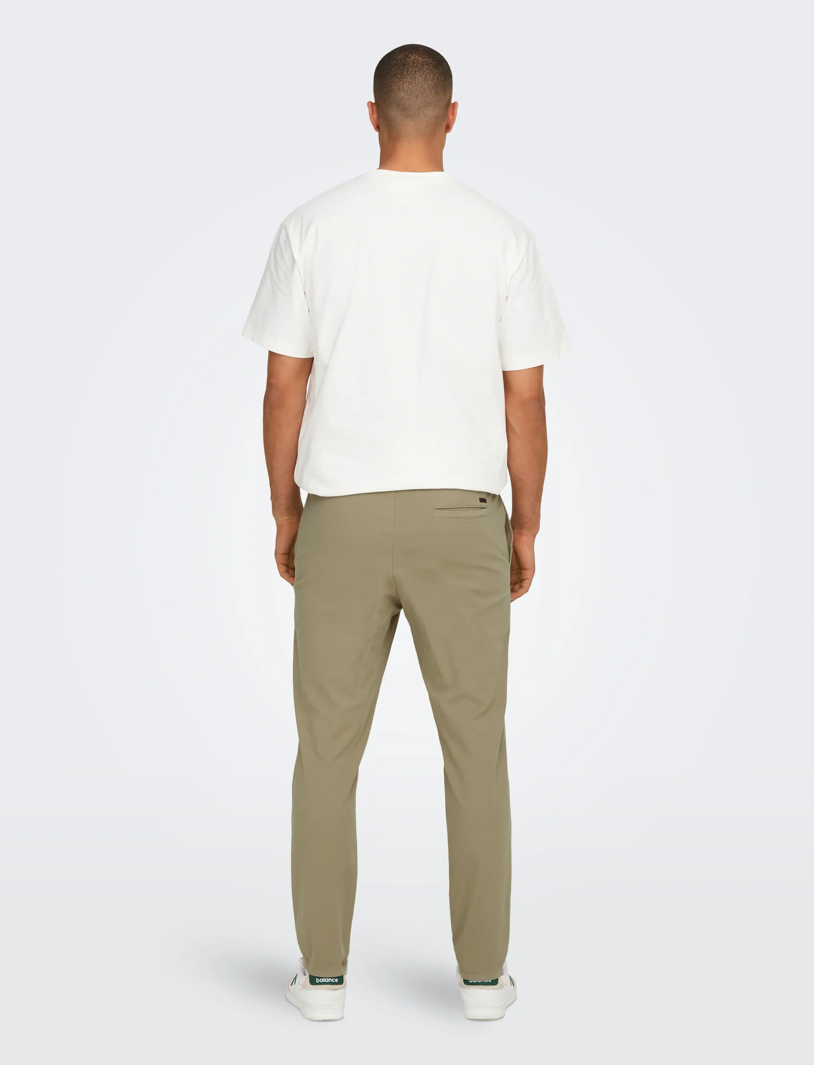 ONLY & SONS - ONSLINUS TAPER 0183 PANT NOOS - casual byxor - coriander - 3