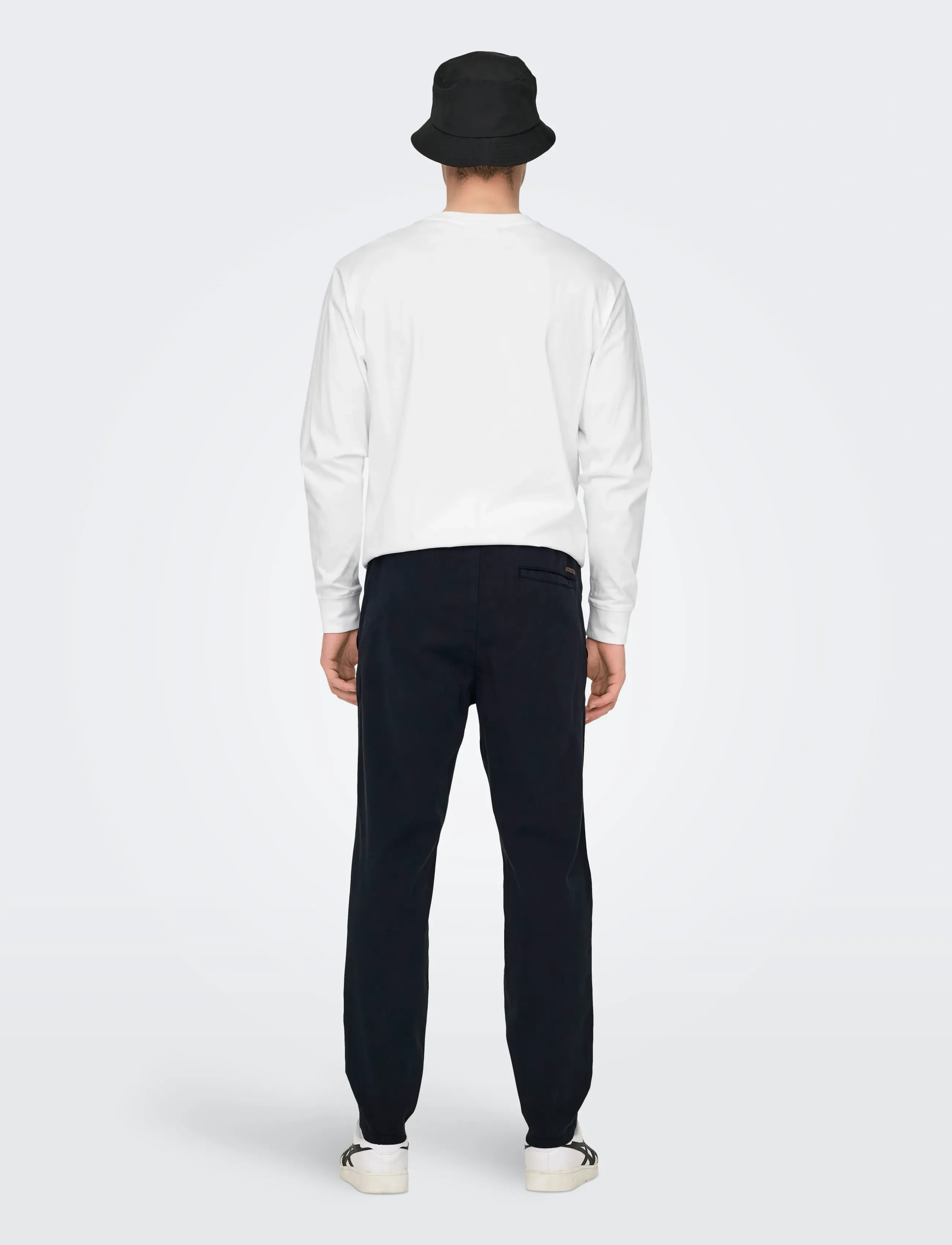 ONLY & SONS - ONSLINUS TAPER 0183 PANT NOOS - herren - dark navy - 3