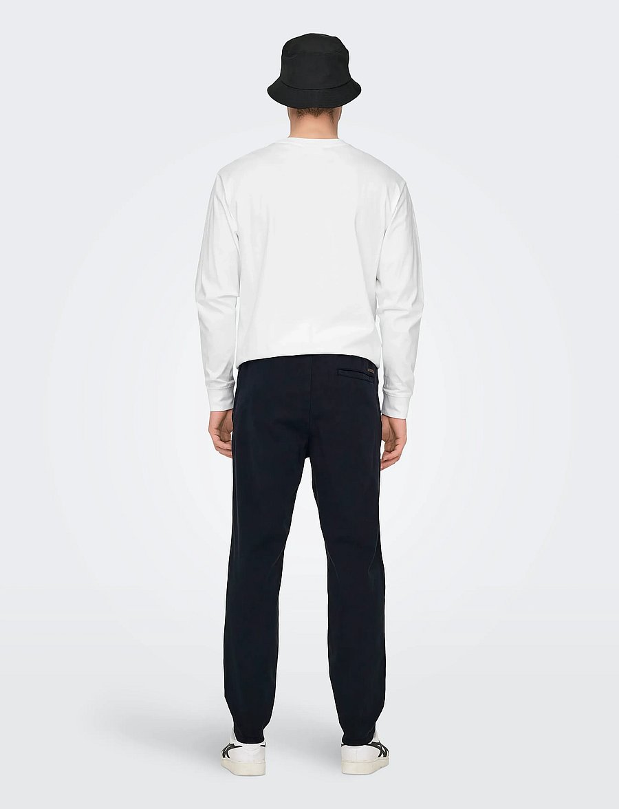 ONLY & SONS - ONSLINUS TAPER 0183 PANT NOOS - casual - dark navy - 3