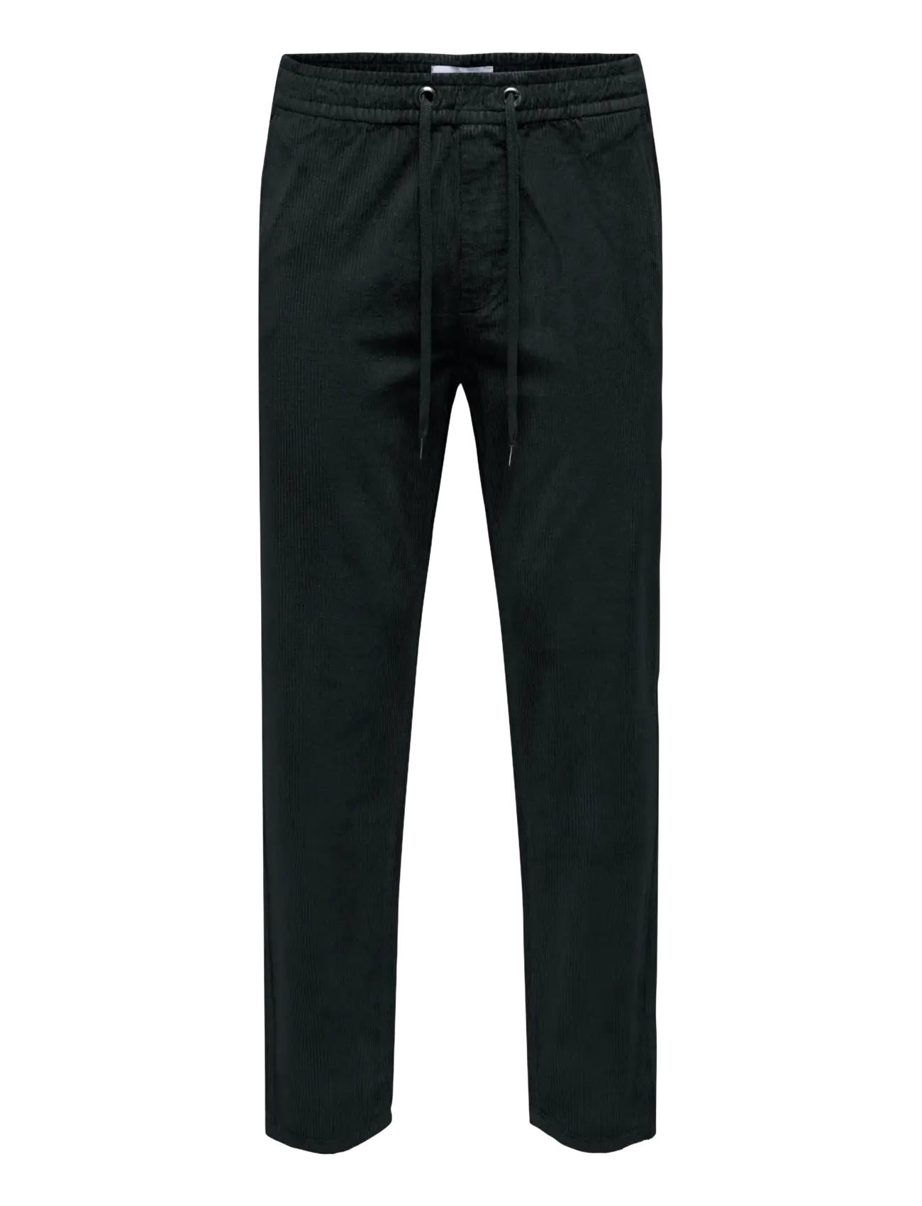 ONLY & SONS - ONSLINUS TAP CORDUROY 0185 PANT NOOS - black - 1