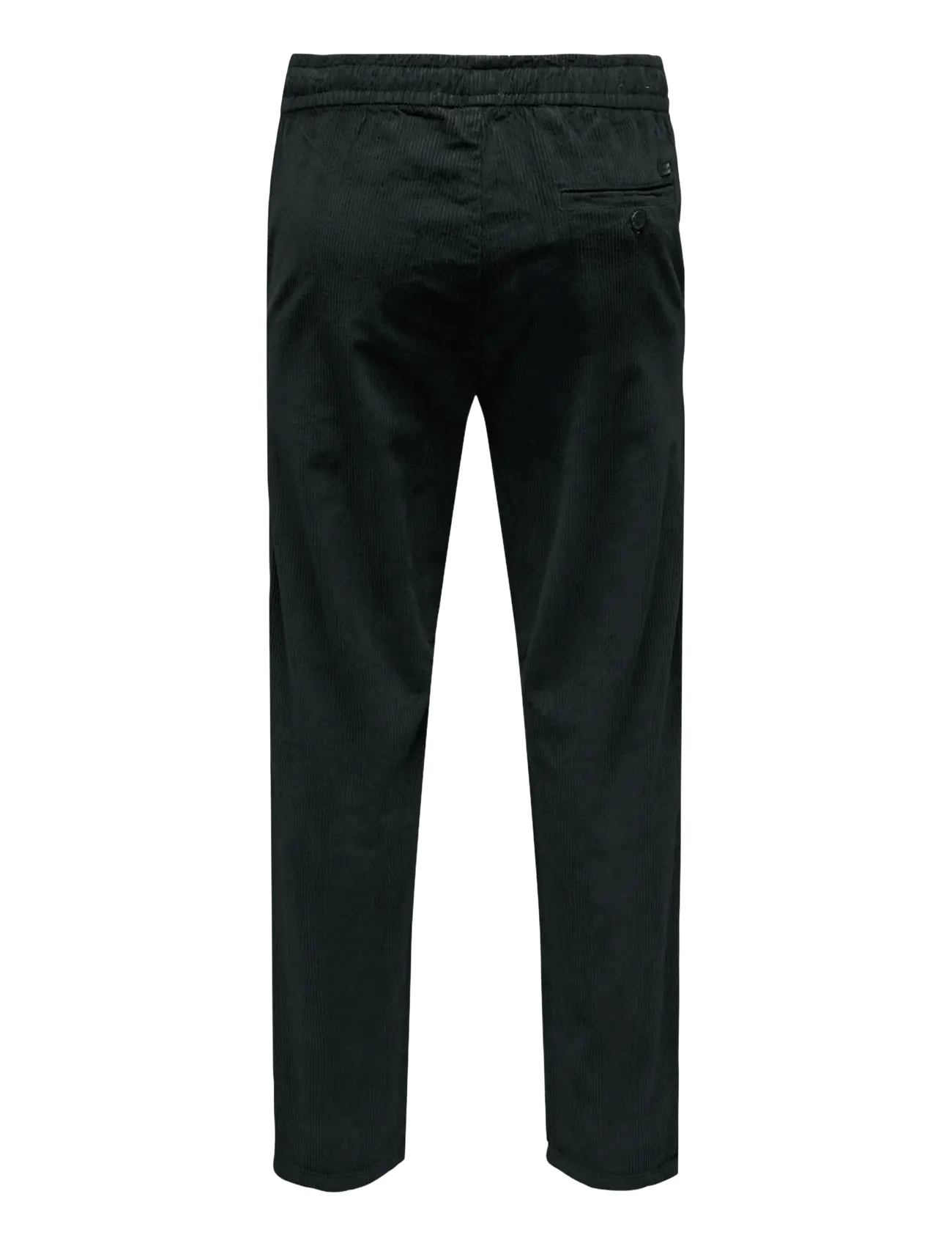 ONLY & SONS - ONSLINUS TAP CORDUROY 0185 PANT NOOS - black - 2