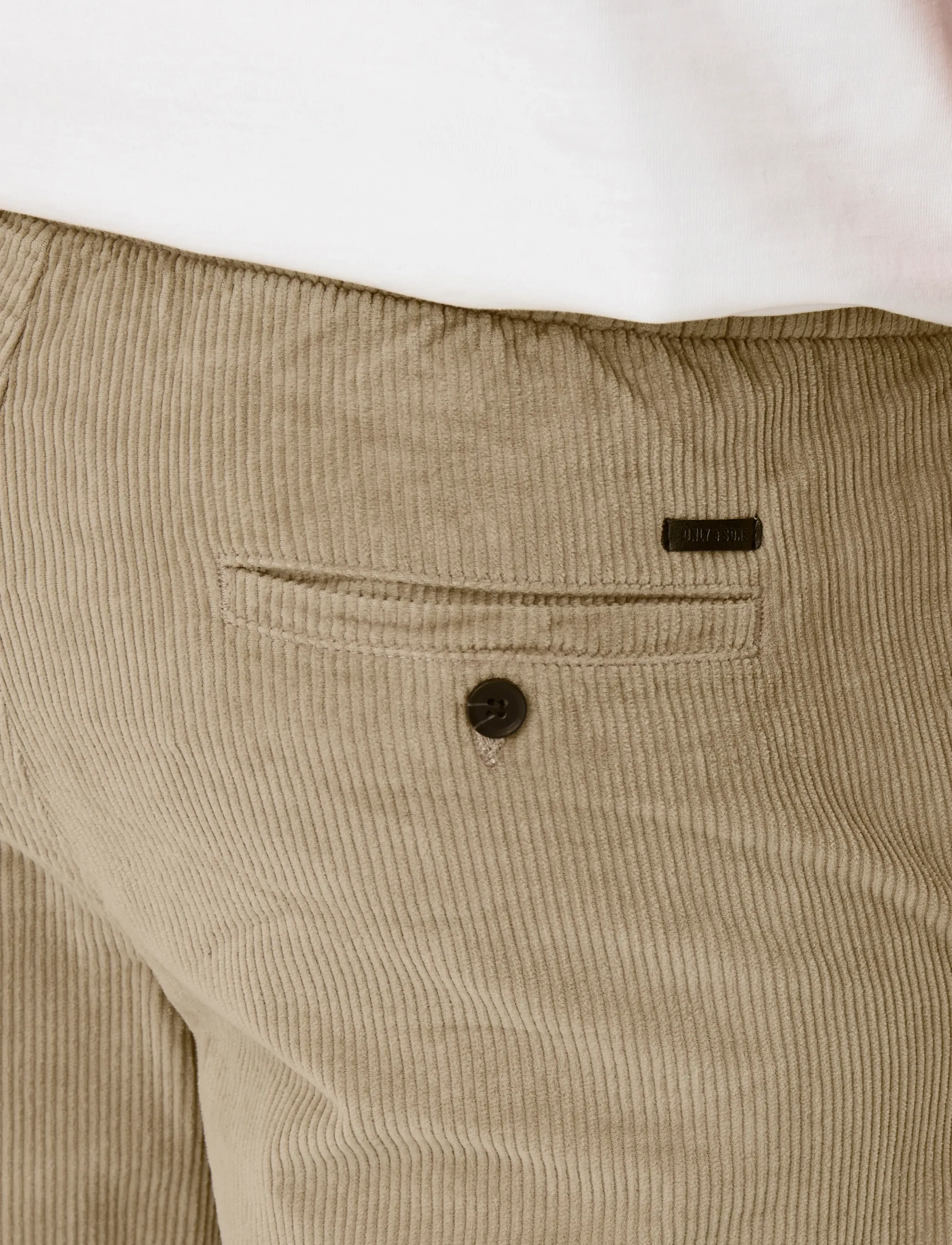 ONLY & SONS Onslinus Tap Corduroy 0185 Pant Noos casual byxor herr – bild 6