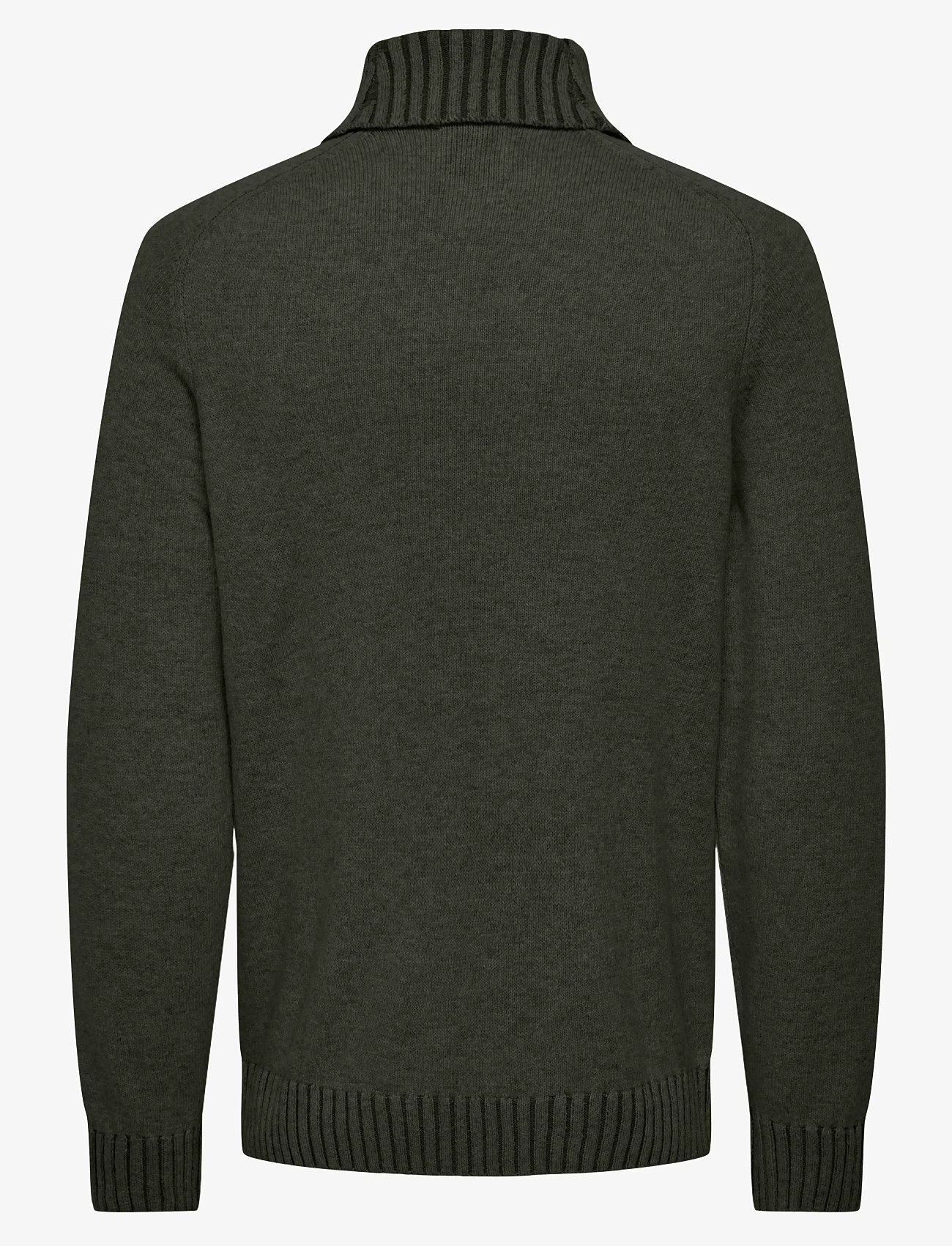 ONLY & SONS - ONSEDDY REG 7 WOOL ROLL KNIT - golfai - rosin - 1