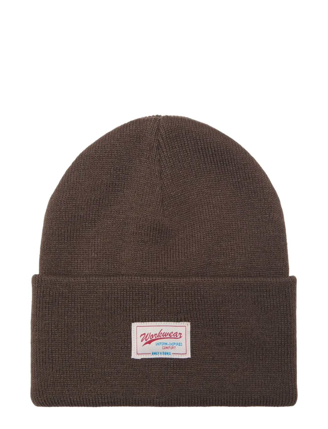 Onsisaac Flat Knit Logo Beanie Noos