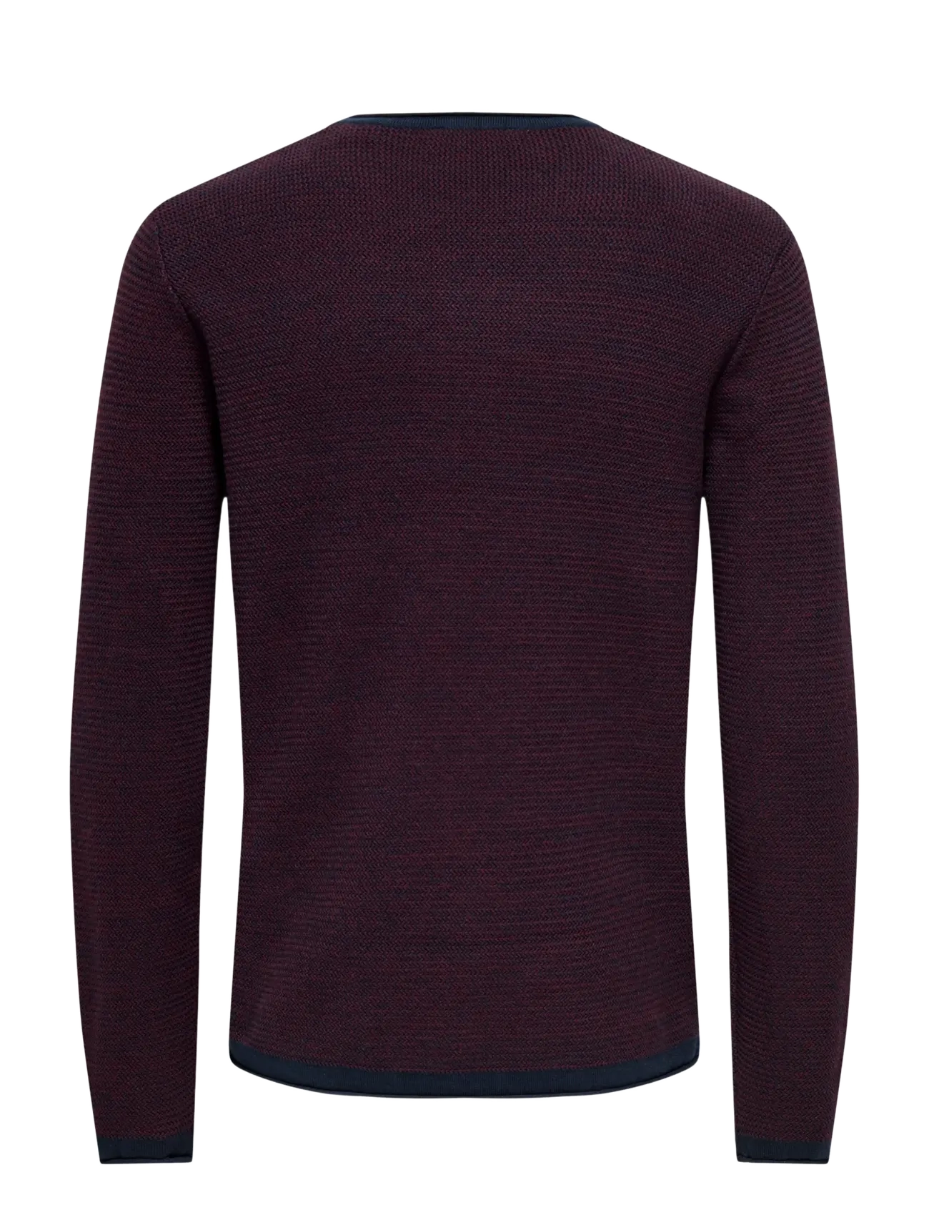 ONLY & SONS - ONSERIC REG 12 STRUC CREW KNIT NOOS - dark sapphire - 2