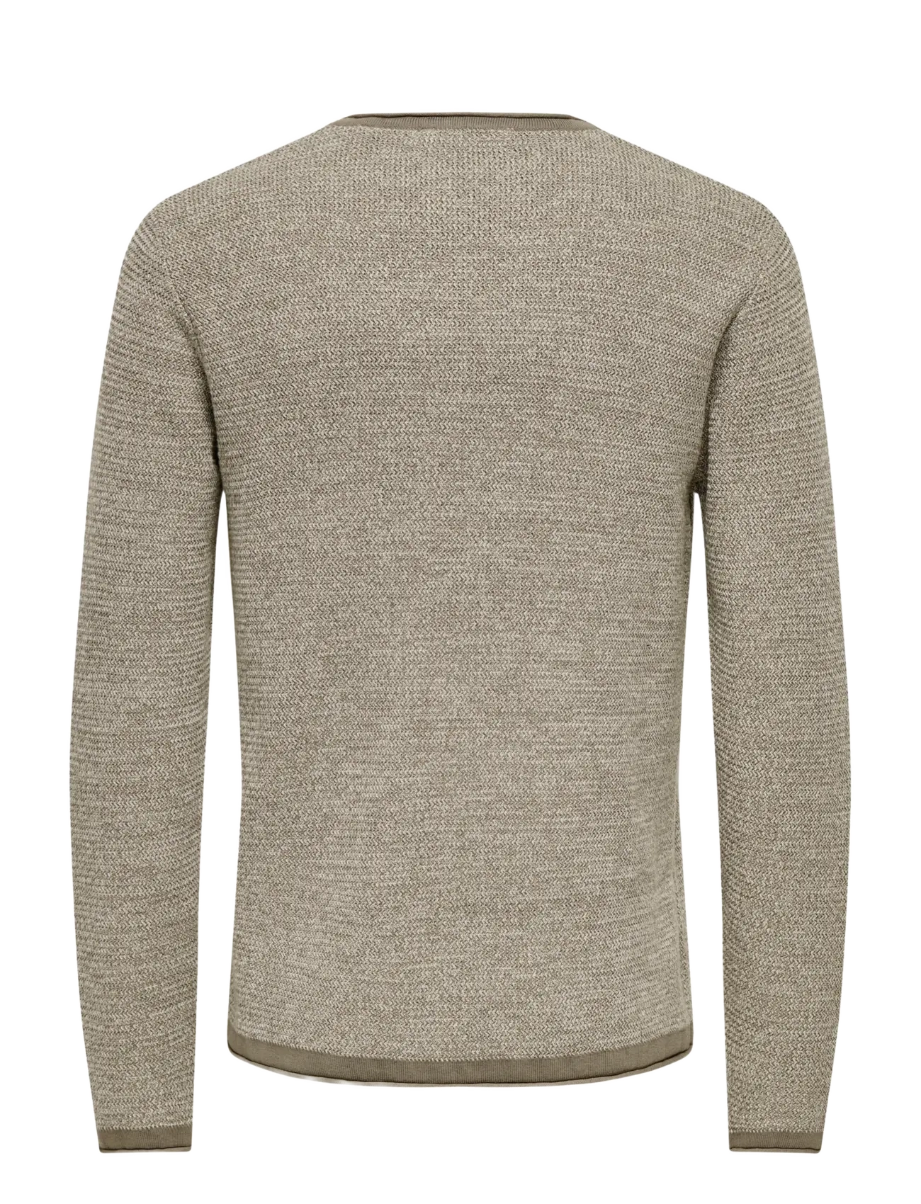 ONLY & SONS - ONSERIC REG 12 STRUC CREW KNIT NOOS - falcon - 2