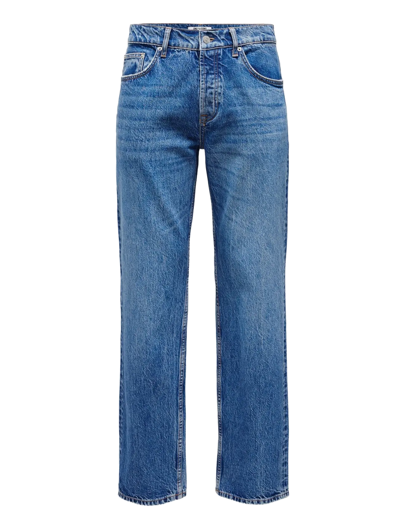 ONLY & SONS Onsedge Straight Bromo 0017 Dot Dnm Noos Blau - 31x34 - Herren