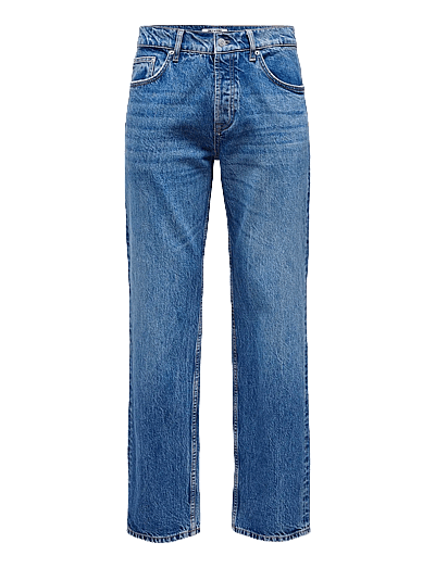 ONLY & SONS ONSEDGE STRAIGHT BROMO 0017 DOT DNM NOOS - Normale Jeans - SPECIAL BRIGHT BLUE DENIM / blue
