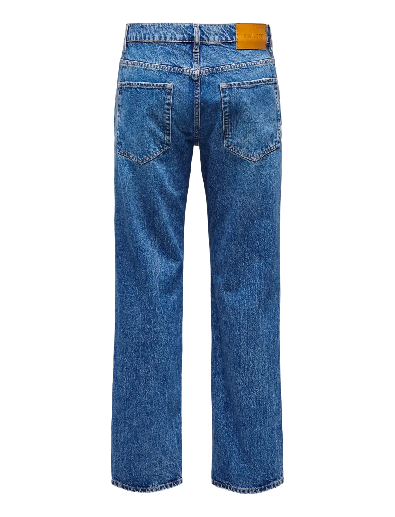 ONLY & SONS - ONSEDGE STRAIGHT BROMO 0017 DOT DNM NOOS - tavalised teksad - special bright blue denim - 2