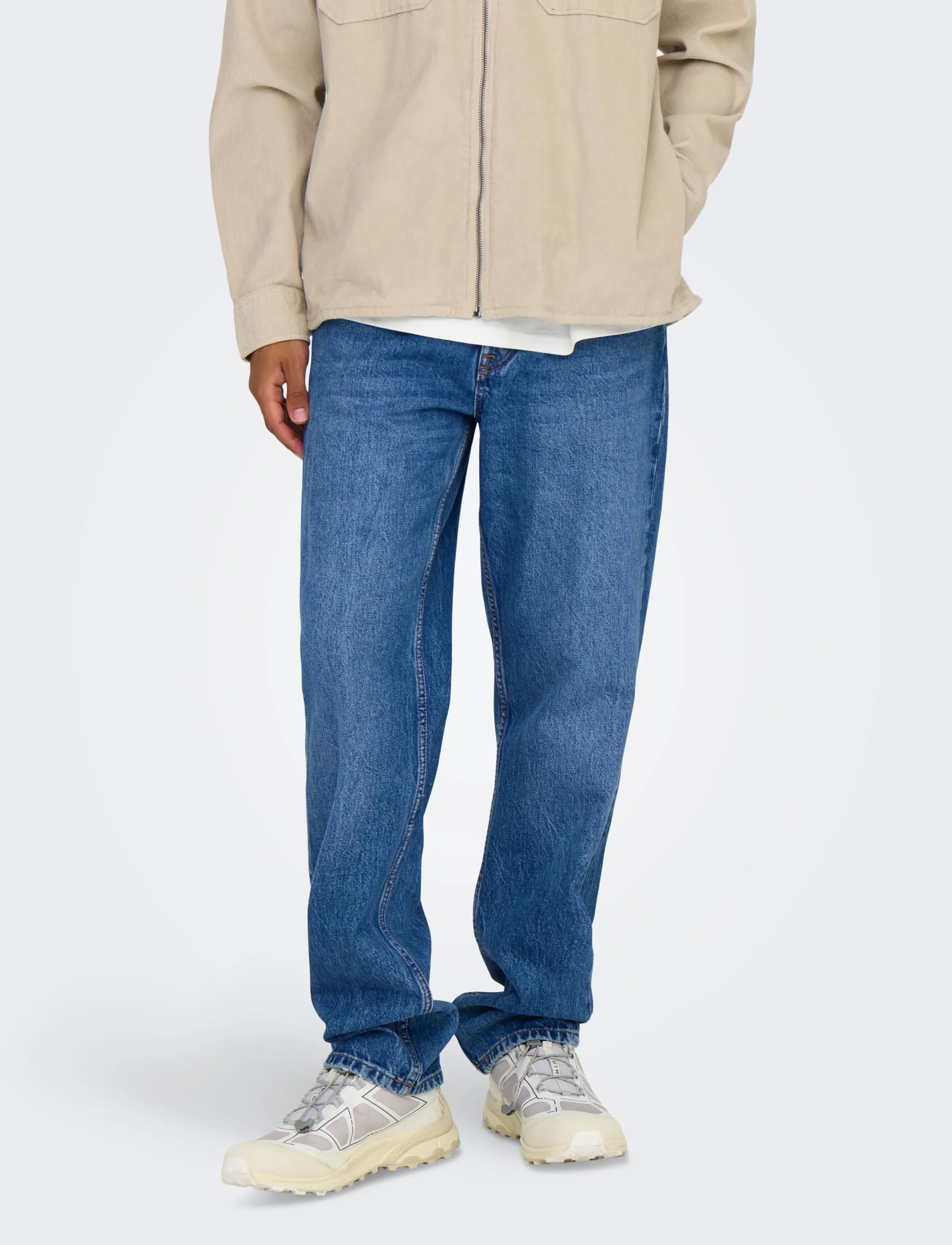 ONLY & SONS ONSEDGE STRAIGHT BROMO 0017 DOT DNM NOOS - Kollektionen - SPECIAL BRIGHT BLUE DENIM / blue