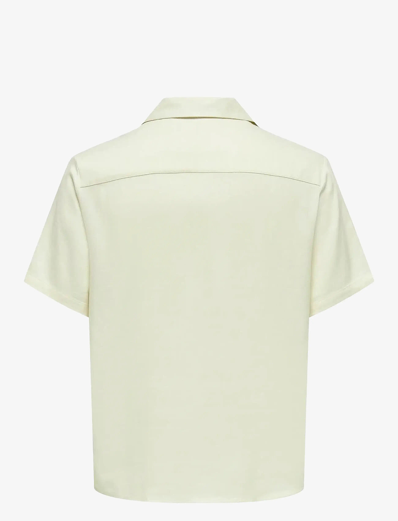 ONLY & SONS - ONSKARI RESORT SS SHIRT VISC LIN 0075 CS - leinenhemden - white - 1
