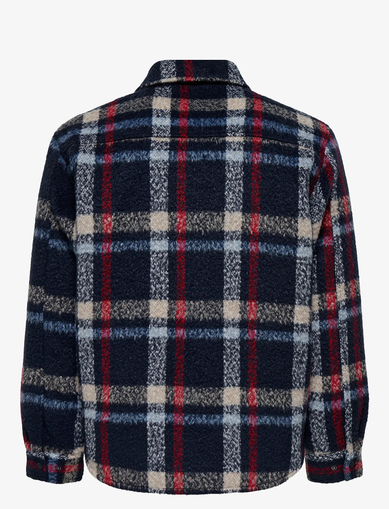 ONLY & SONS - ONSGIO LF CHECK PADDED JACKET OTW - parisian night - 1