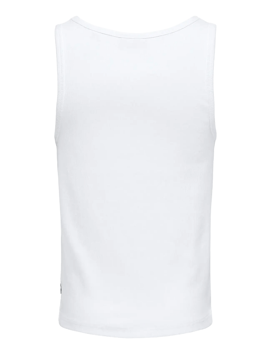 ONLY & SONS - ONSTANNER REG SL TANK TOP NOOS - tank tops - bright white - 2