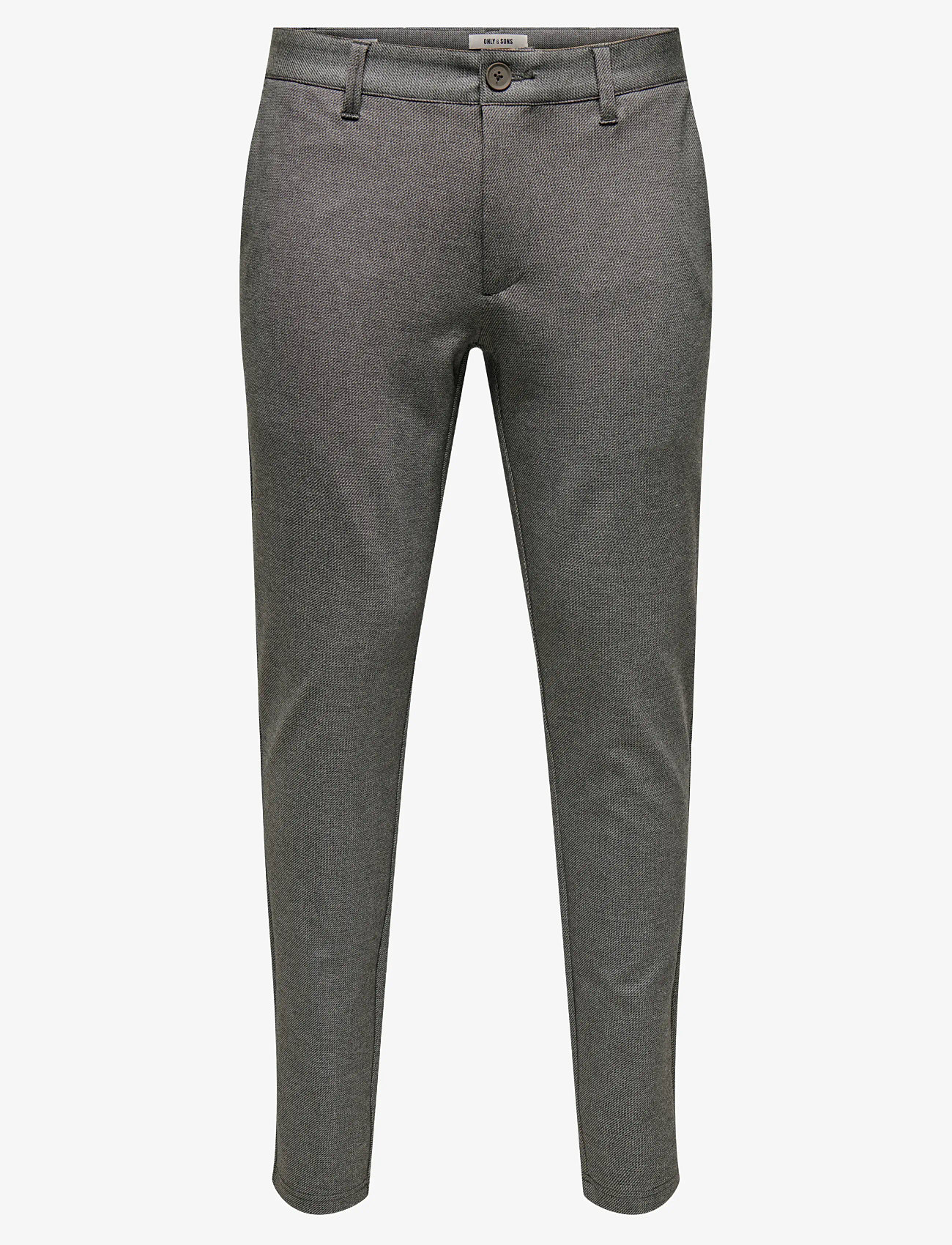 ONLY & SONS - ONSMARK SLIM DITSY 020934 PANT NOOS - chinos - demitasse - 0