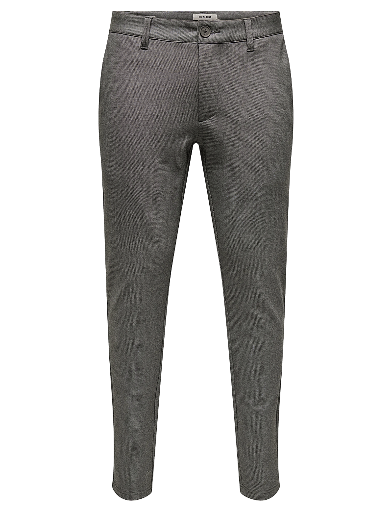 ONLY & SONS - ONSMARK SLIM DITSY 020934 PANT NOOS - chinos - demitasse - 0