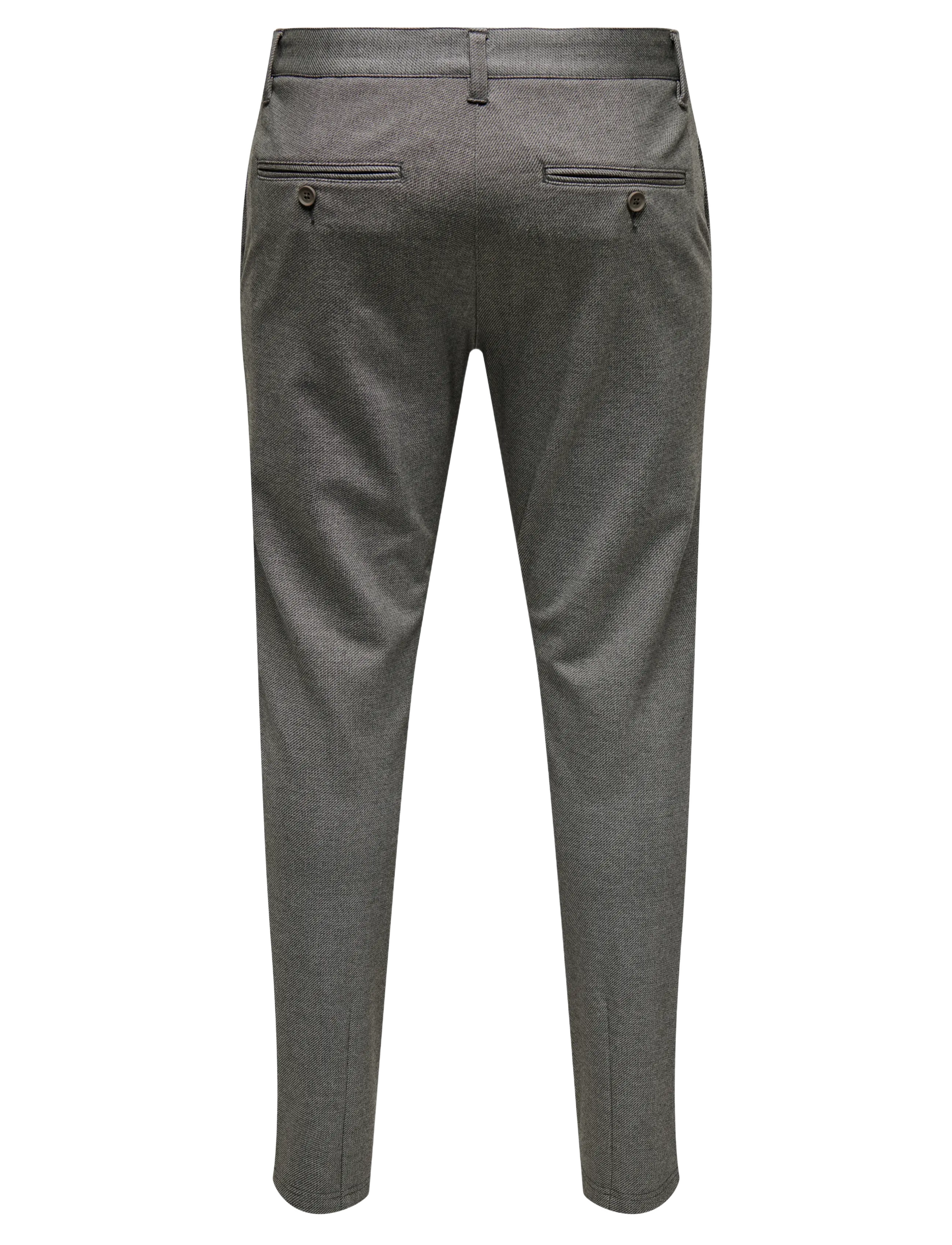 ONLY & SONS - ONSMARK SLIM DITSY 020934 PANT NOOS - chinos - demitasse - 1