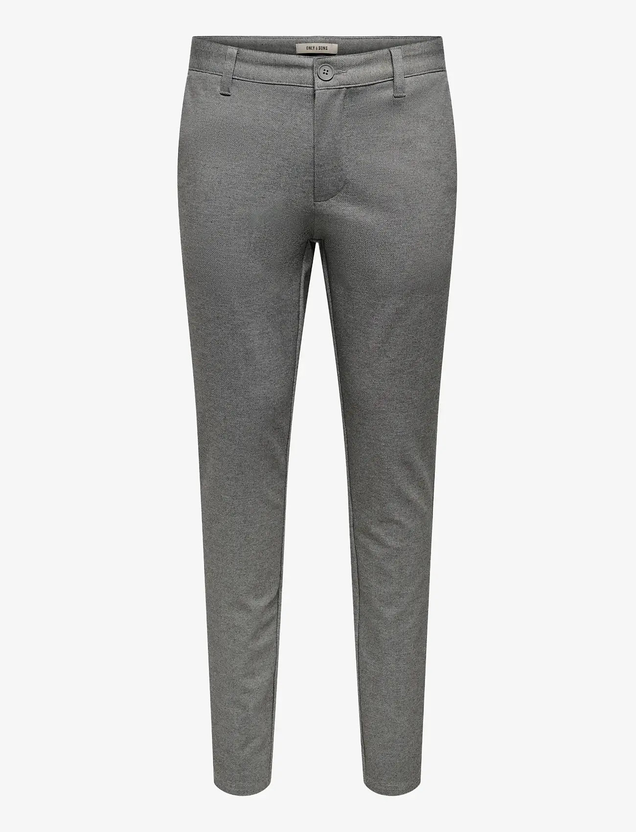 ONLY & SONS - ONSMARK SLIM DITSY 020934 PANT NOOS - chinos - silver lining - 1