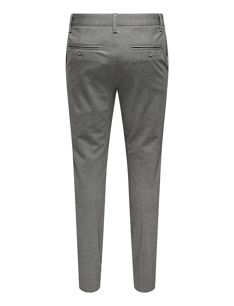 ONLY & SONS - ONSMARK SLIM DITSY 020934 PANT NOOS - chinos - silver lining - 2