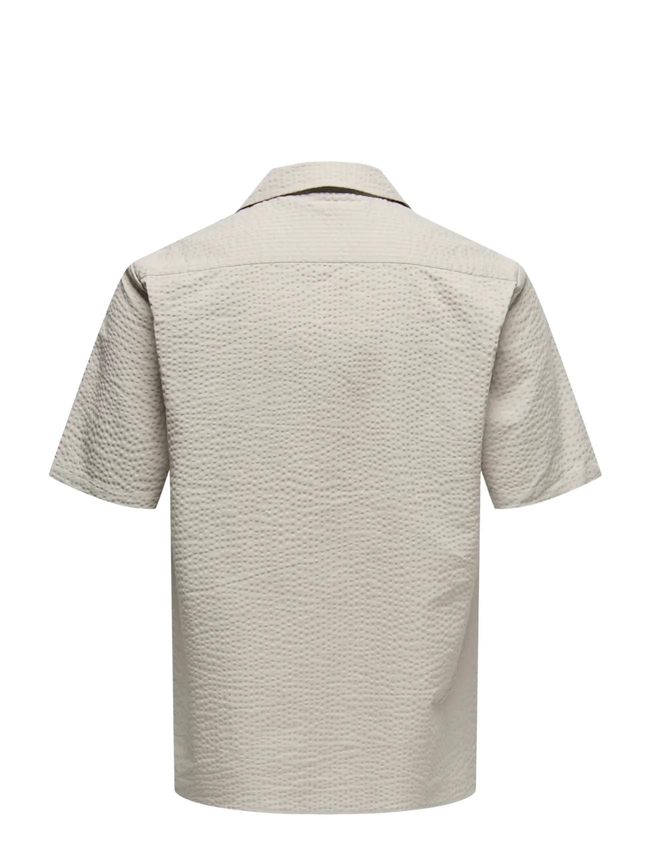 ONLY & SONS - ONSEYE RESORT SEERS 0009 SHIRT NOOS - gestreifte hemden - silver lining - 2