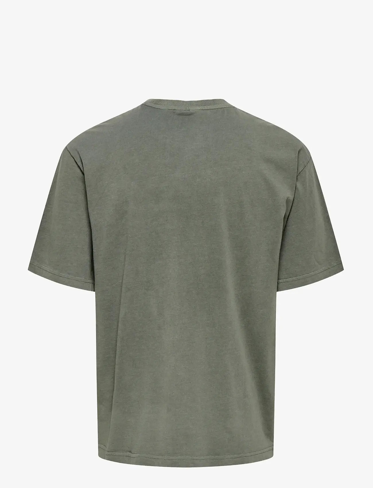 ONLY & SONS - ONSDISTRESS RLX SS TEE NOOS - short-sleeved t-shirts - castor gray - 2