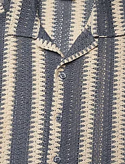 ONLY & SONS - ONSDANI CROCHET SS SHIRT FW - kortärmade skjortor - flint stone - 2