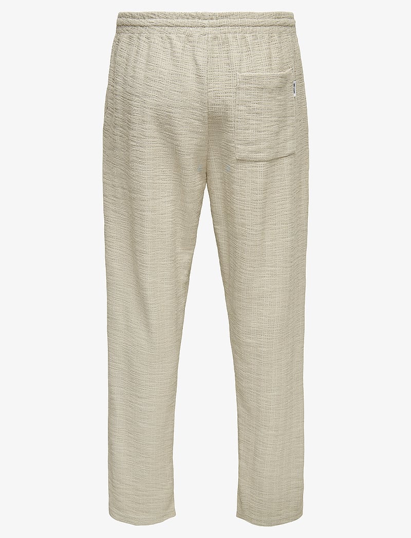 ONLY & SONS - ONSAXEL REG PANT - vabaaja püksid - silver lining - 1