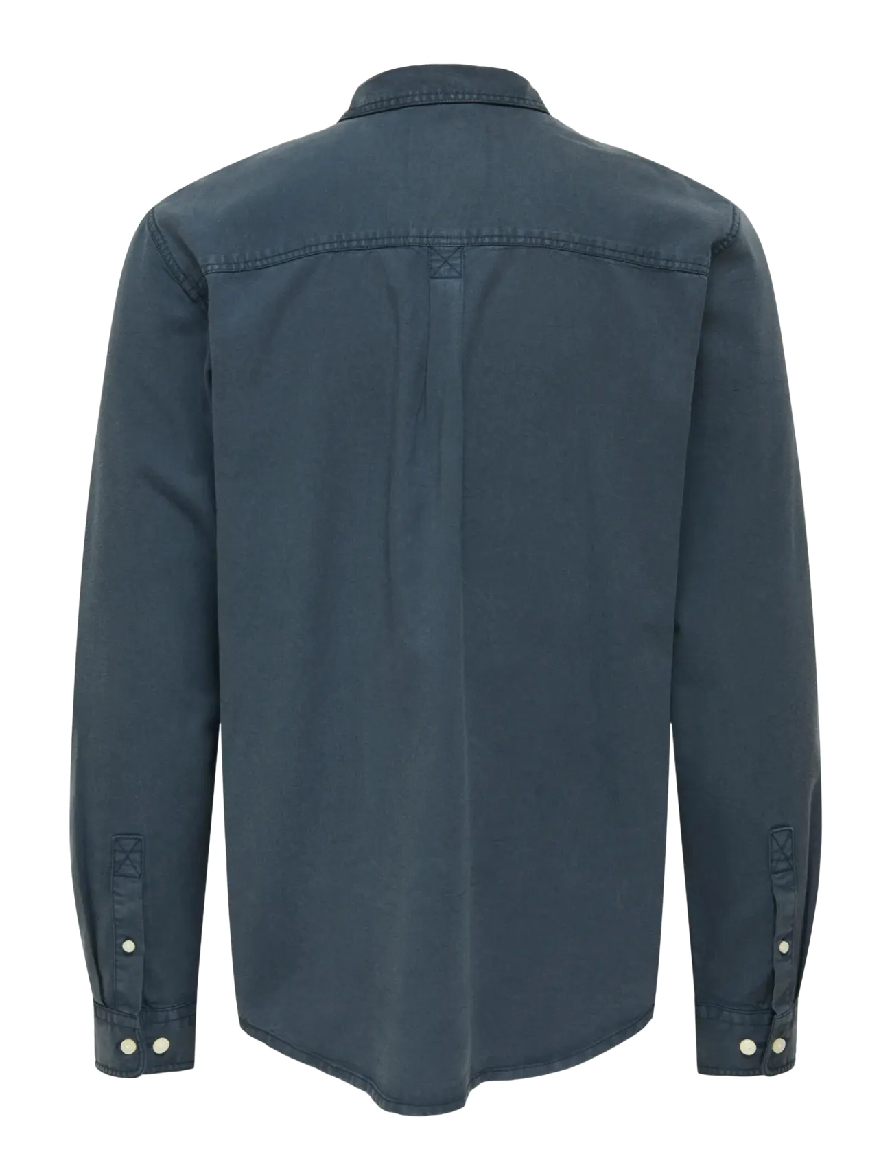 ONLY & SONS - ONSOTTO REG PEACH FINISH LS SHIRT - casual hemden - blue nights - 2