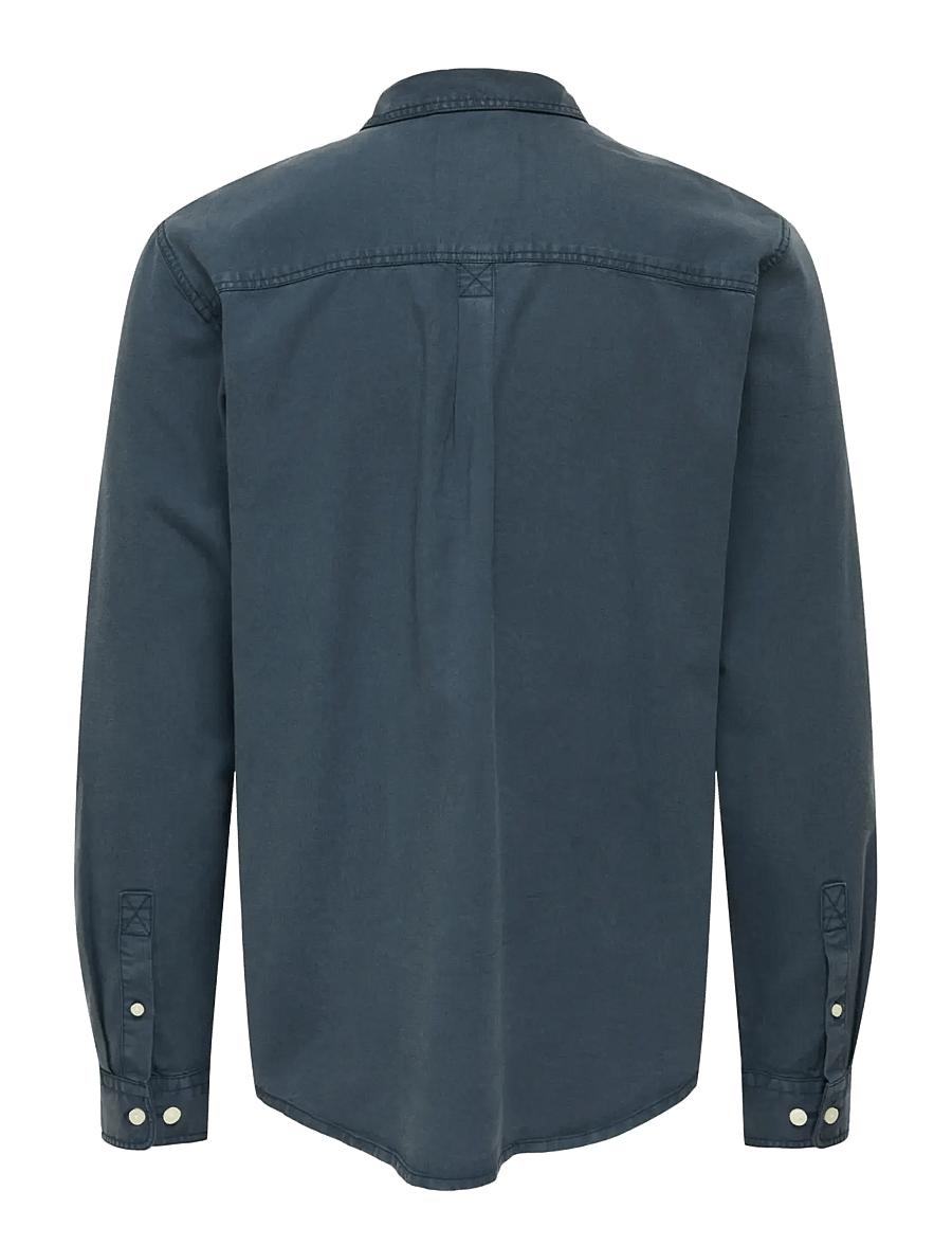 ONLY & SONS - ONSOTTO REG PEACH FINISH LS SHIRT - casual hemden - blue nights - 2