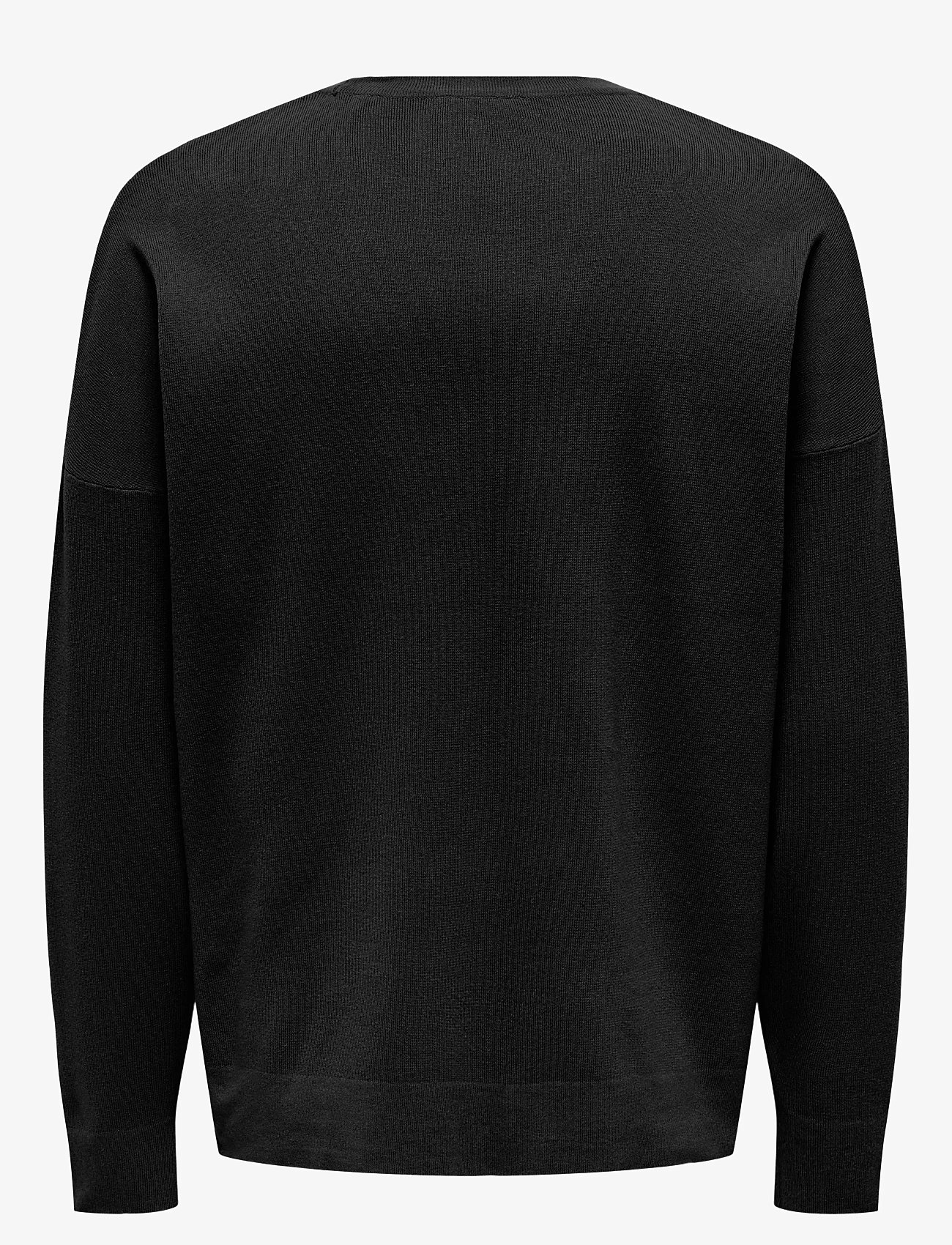ONLY & SONS - ONSLAMAI OVZ 12 LS POCKET CREW KNIT - rund hals - black - 1